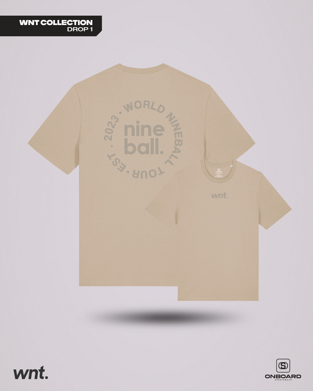 WNT Essential Tee Sand