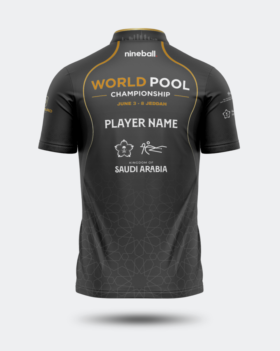 Official World Pool Championship Youth Jersey - Black - Onboard Sportswear