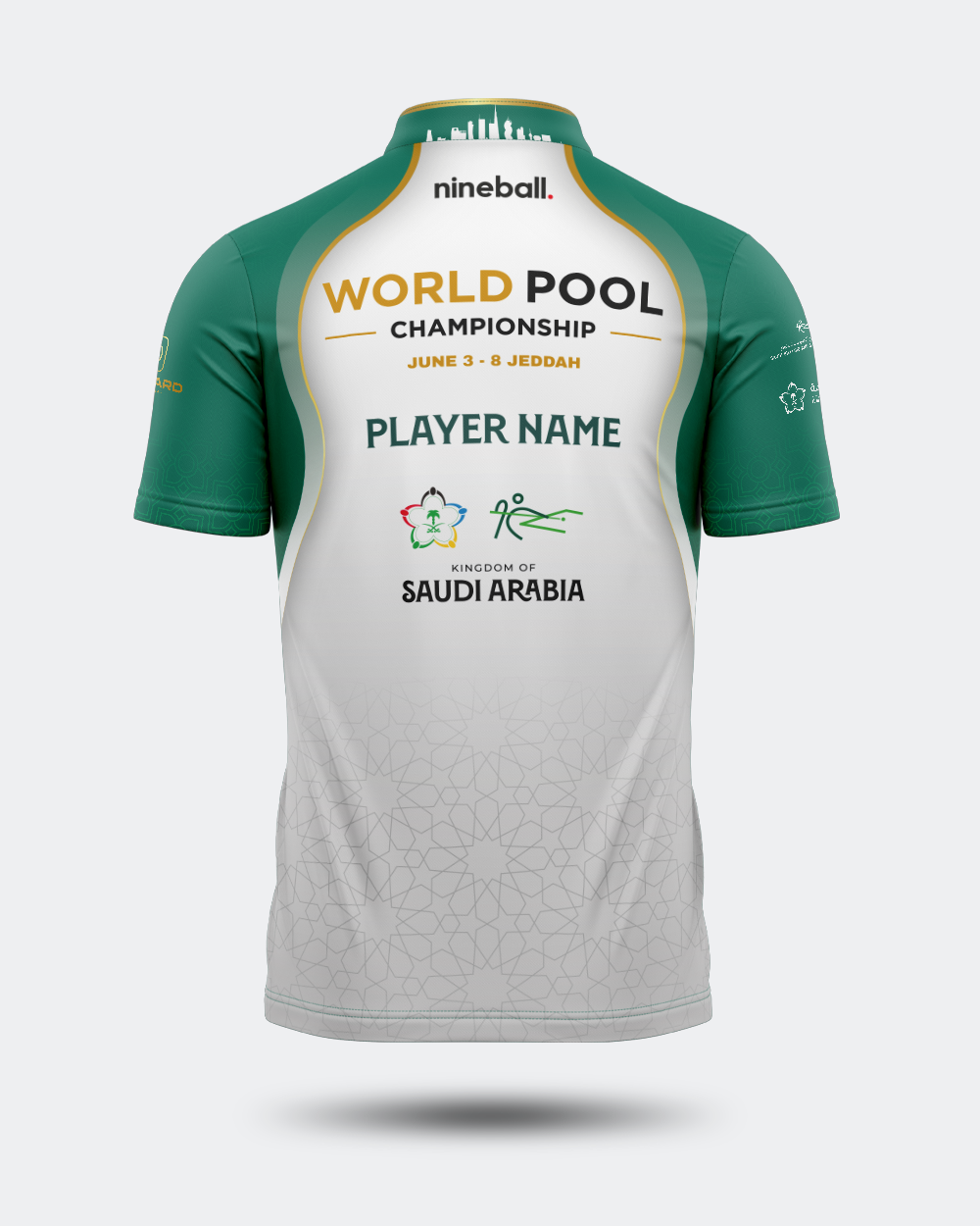 Official World Pool Championship Unisex Jersey - White