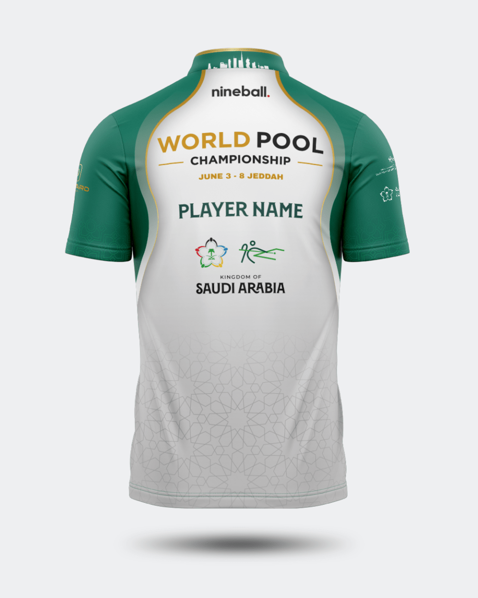 Official World Pool Championship Unisex Jersey - White - Onboard Sportswear