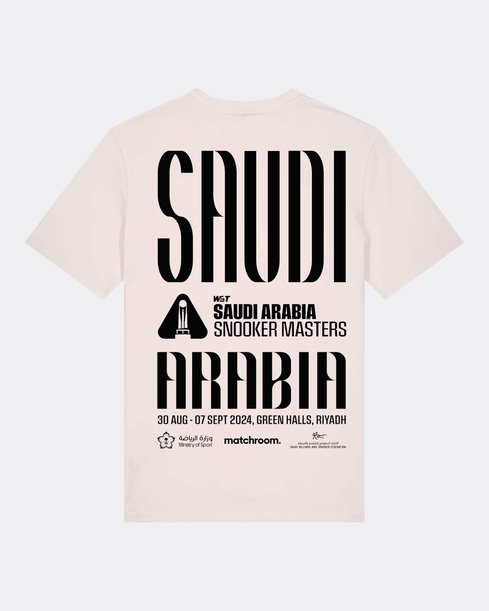 2024 Saudi Arabia Snooker Masters Tee - Off White