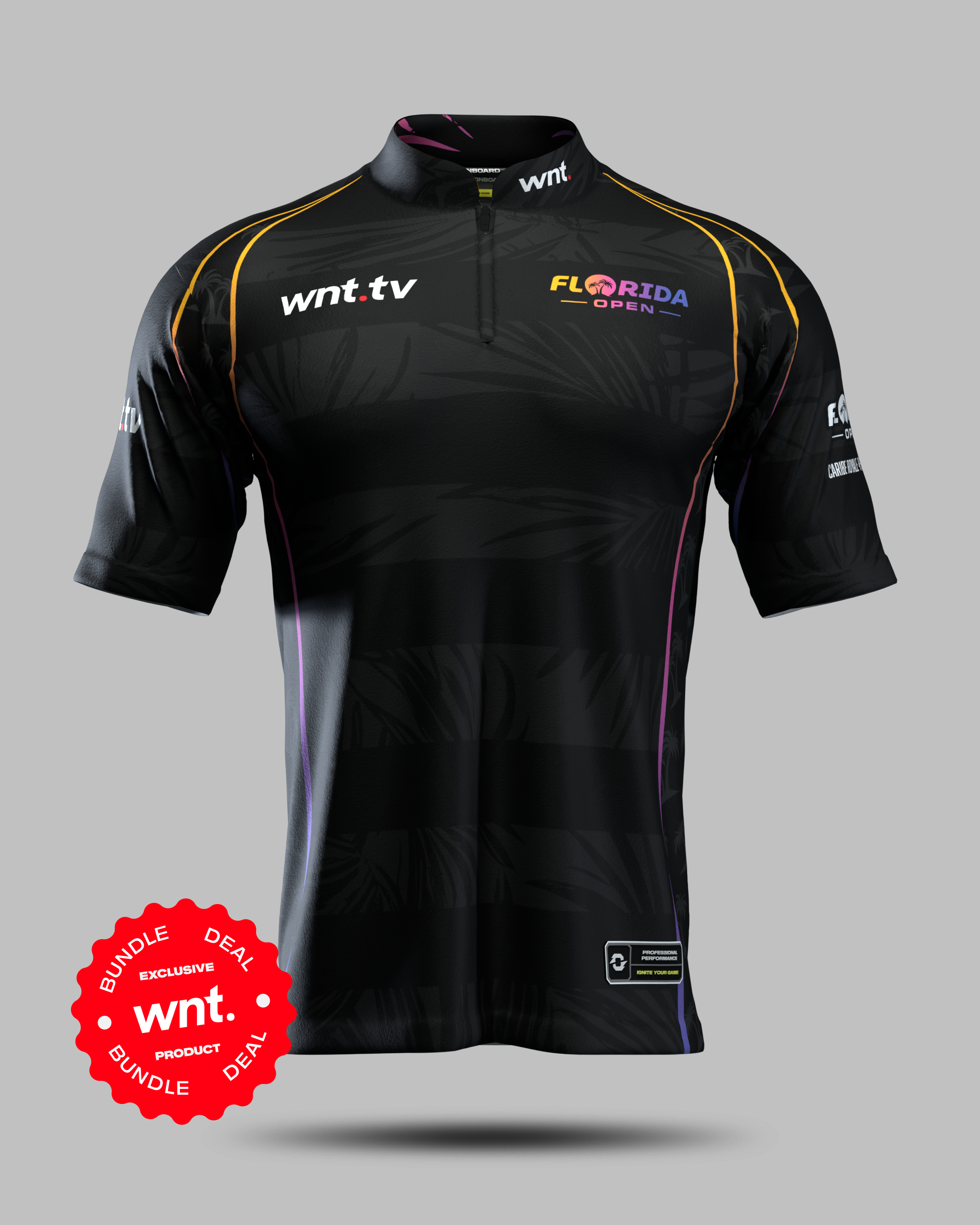 Official 2026 Florida Open Jersey Black