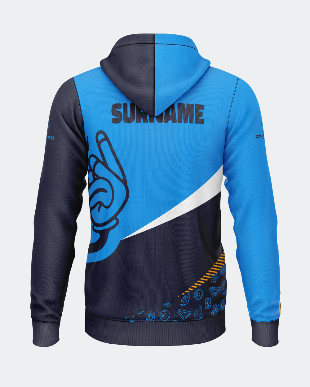 Official Billartist Hoodie Blue