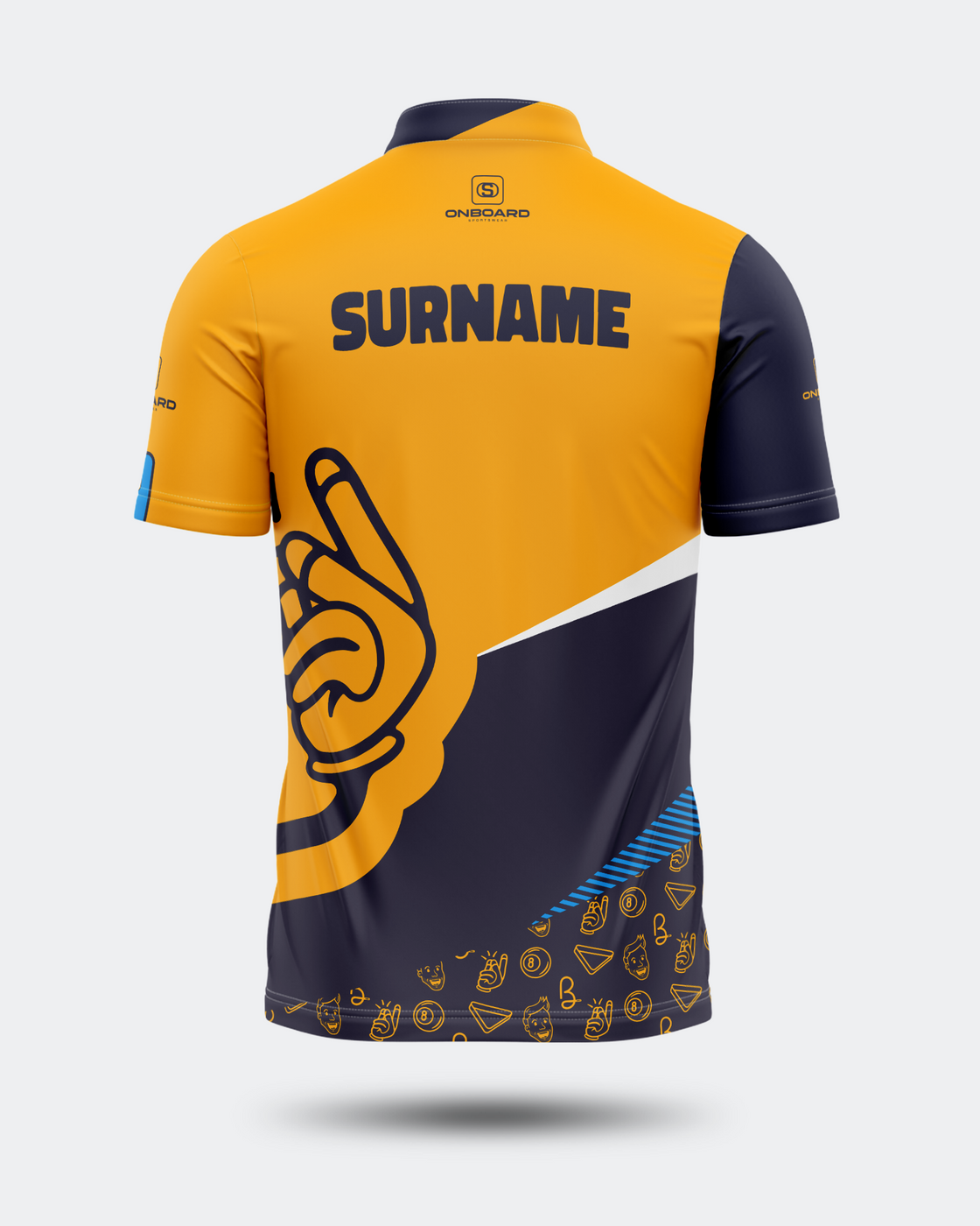 Official Billartist Jersey Orange