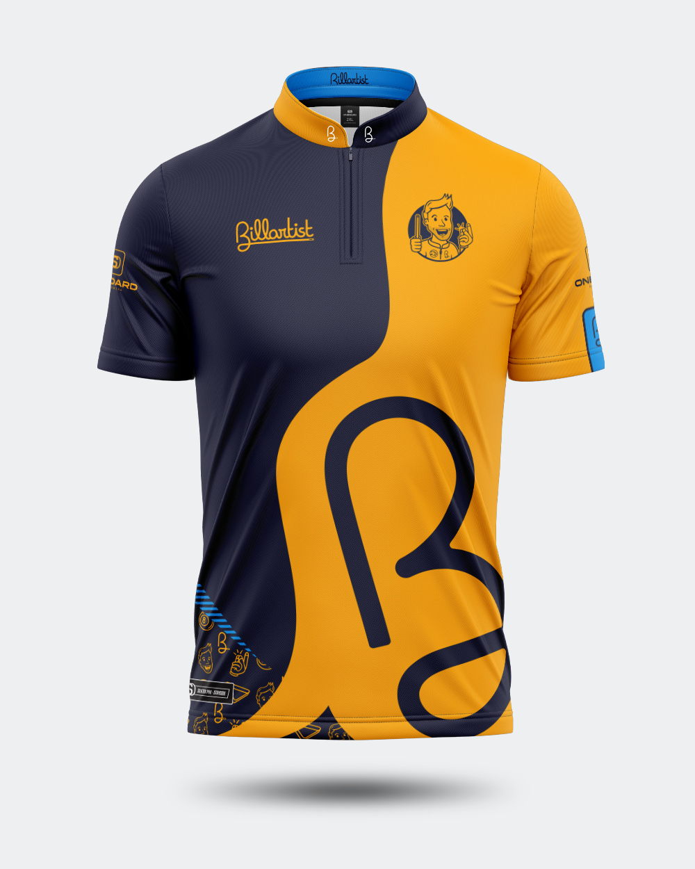 Official Billartist Jersey Orange