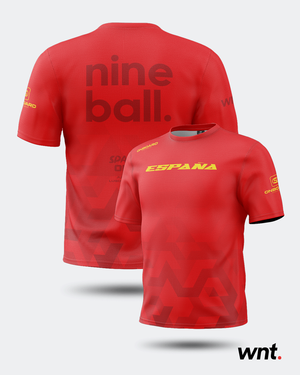 Performance-T-Shirts der Spanish Open 2023