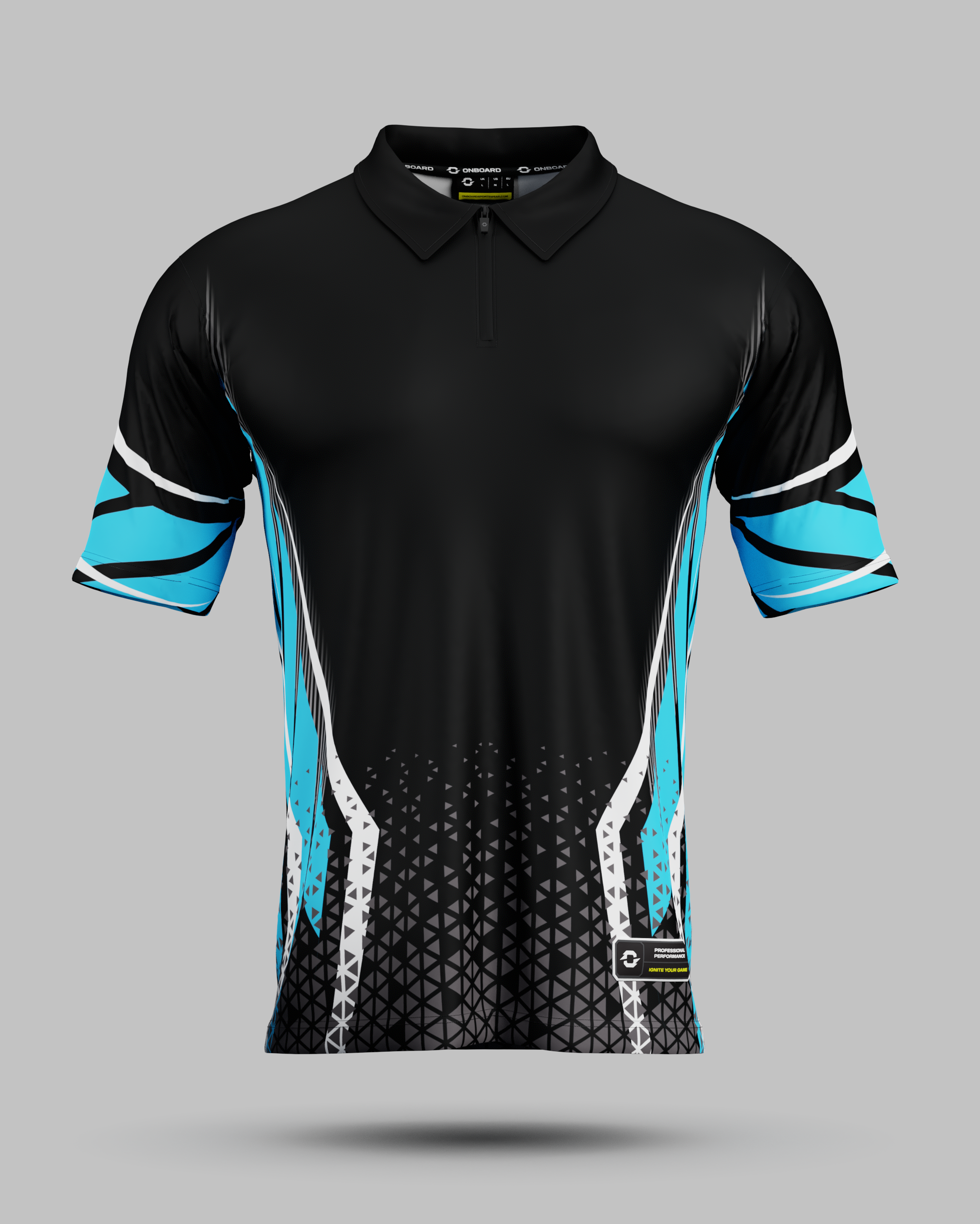Youth Stockholm 1/4 Zip Polo Collar Jersey