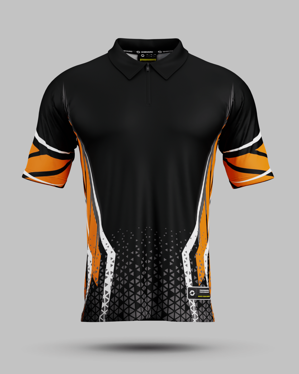 Youth Stockholm 1/4 Zip Polo Collar Jersey - Onboard Sportswear