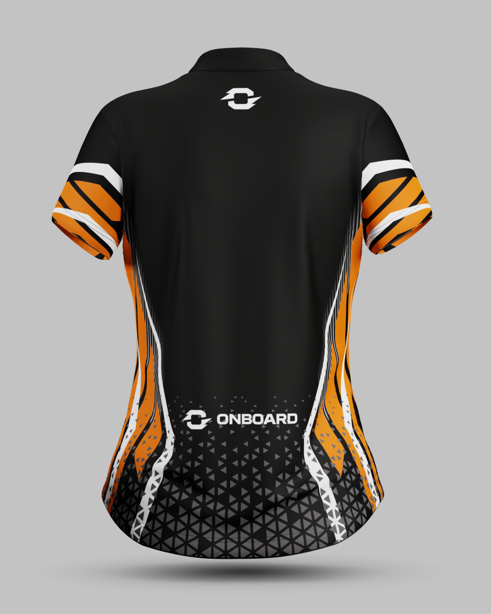 Womens Stockholm 1/4 Zip Pro Collar Jersey - Onboard Sportswear