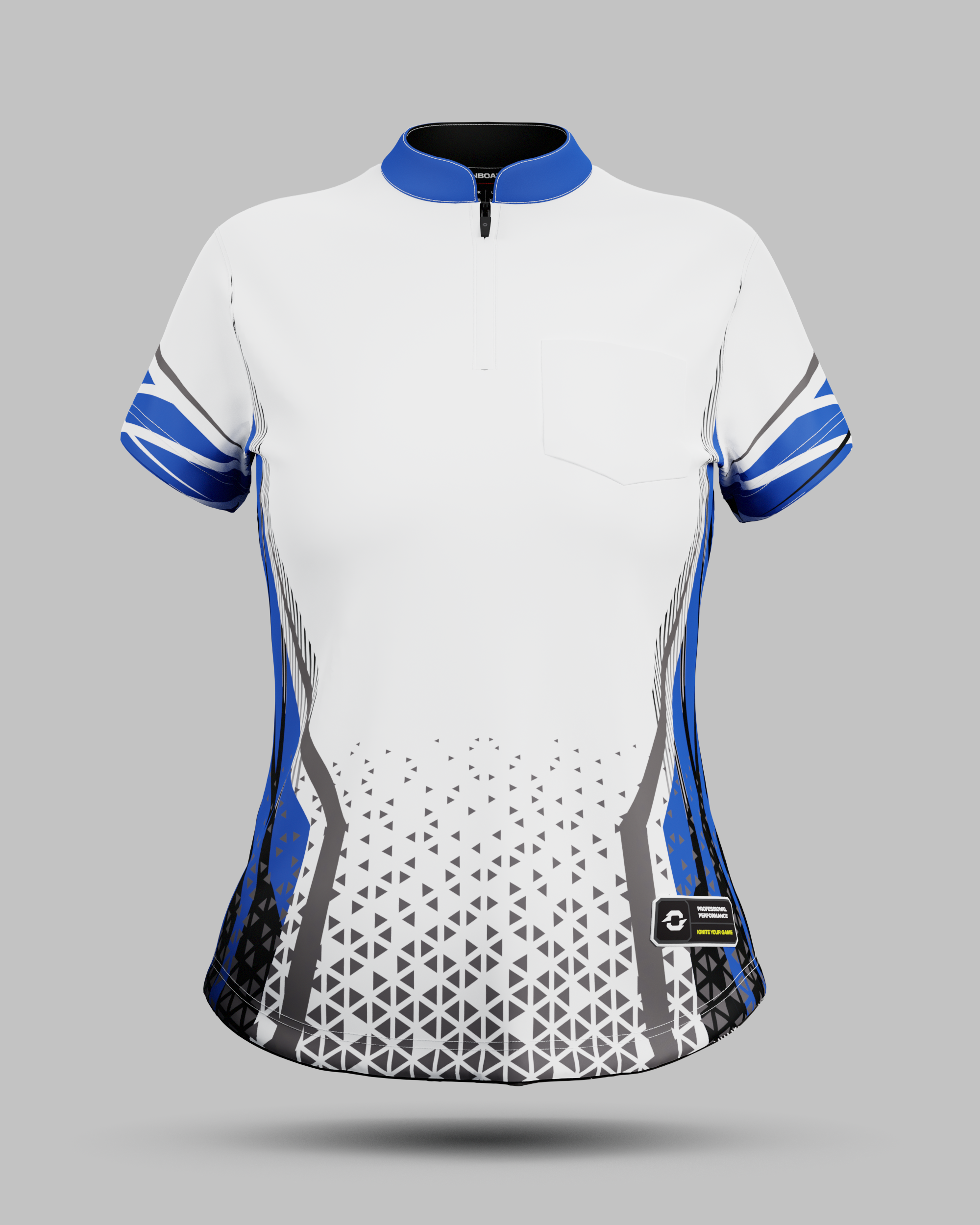 Womens Stockholm 1/4 Zip Pro Collar Jersey