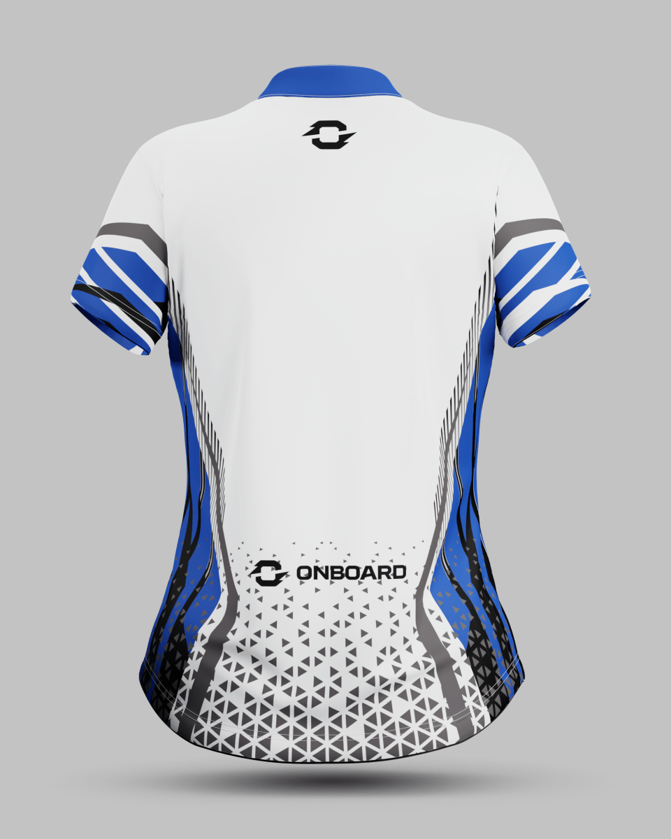 Womens Stockholm 1/4 Zip Pro Collar Jersey - Onboard Sportswear