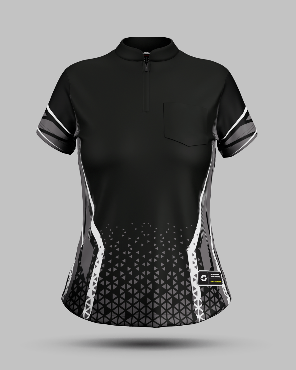 Womens Stockholm 1/4 Zip Pro Collar Jersey - Onboard Sportswear