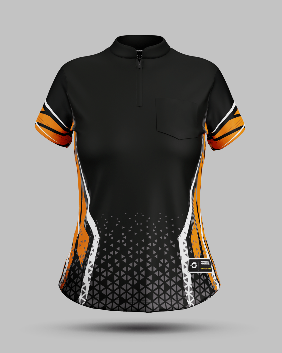 Womens Stockholm 1/4 Zip Pro Collar Jersey - Onboard Sportswear