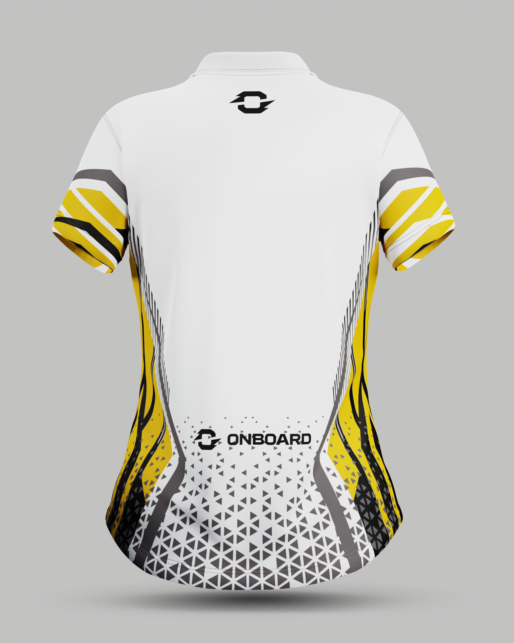 Womens Stockholm 3 Button Polo Collar Jersey