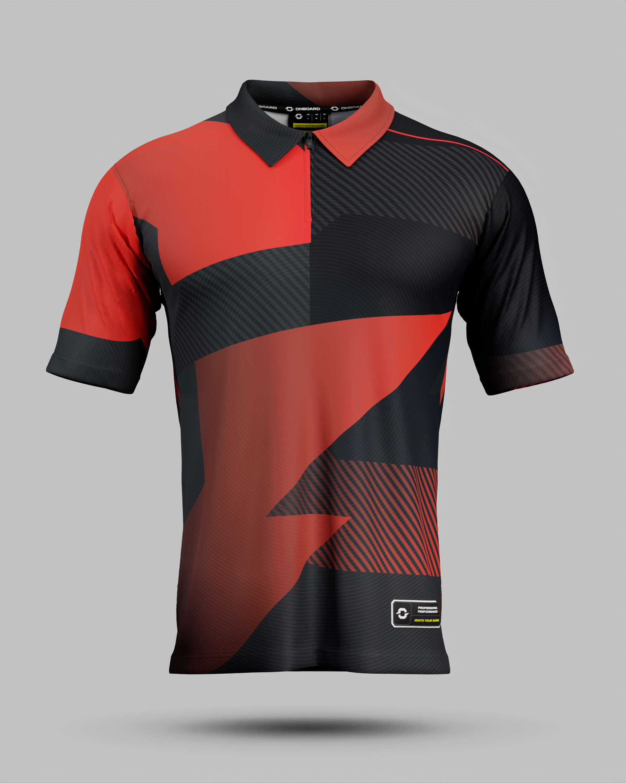 Surge 1/4 Zip Polo Collar Jersey