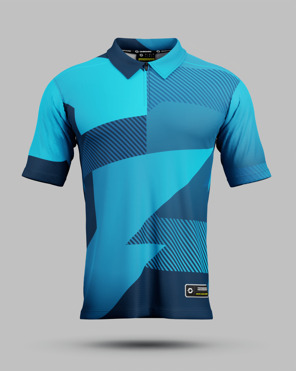 Youth Surge 1/4 Zip Polo Collar Jersey - Onboard Sportswear