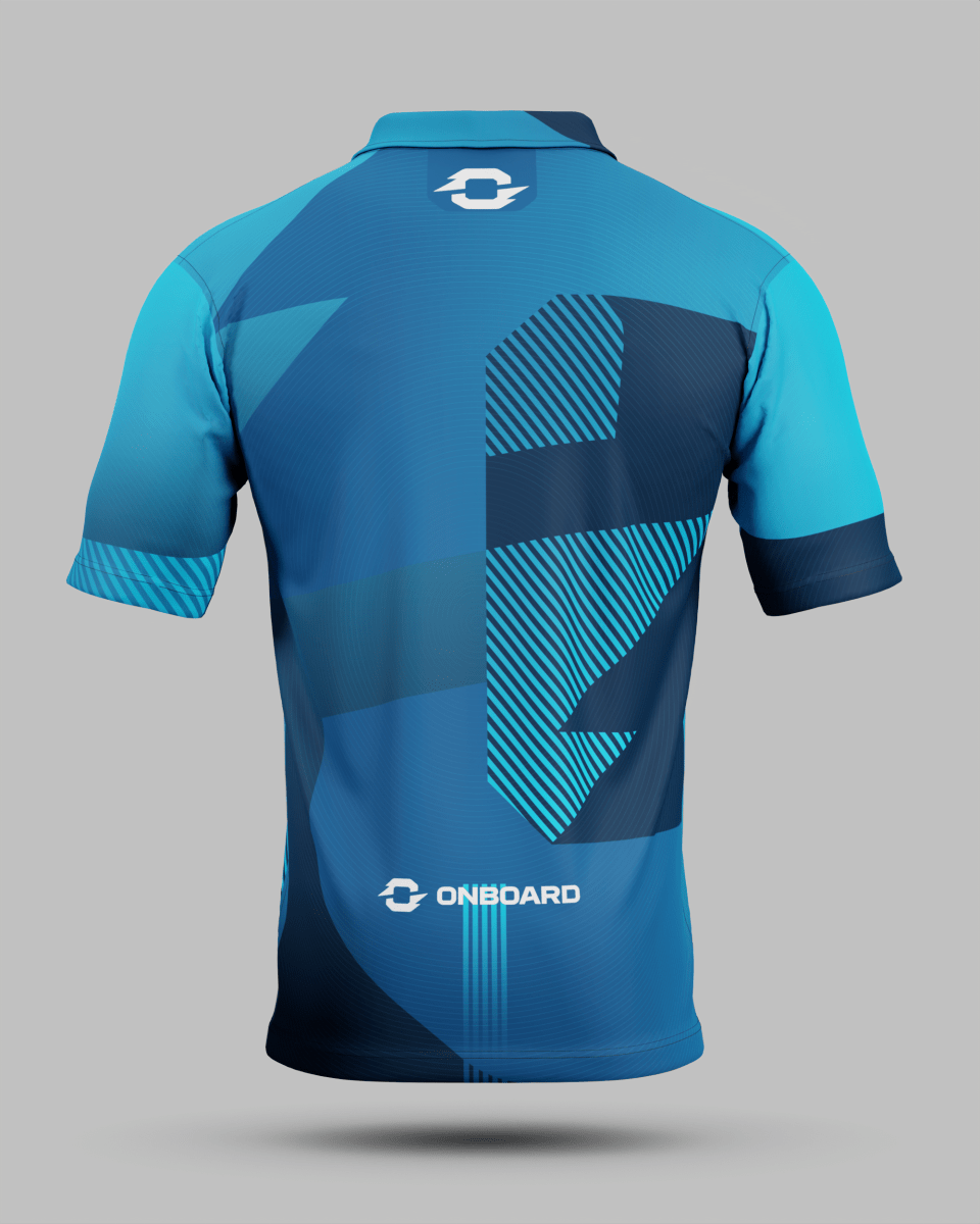 Youth Surge 1/4 Zip Polo Collar Jersey - Onboard Sportswear