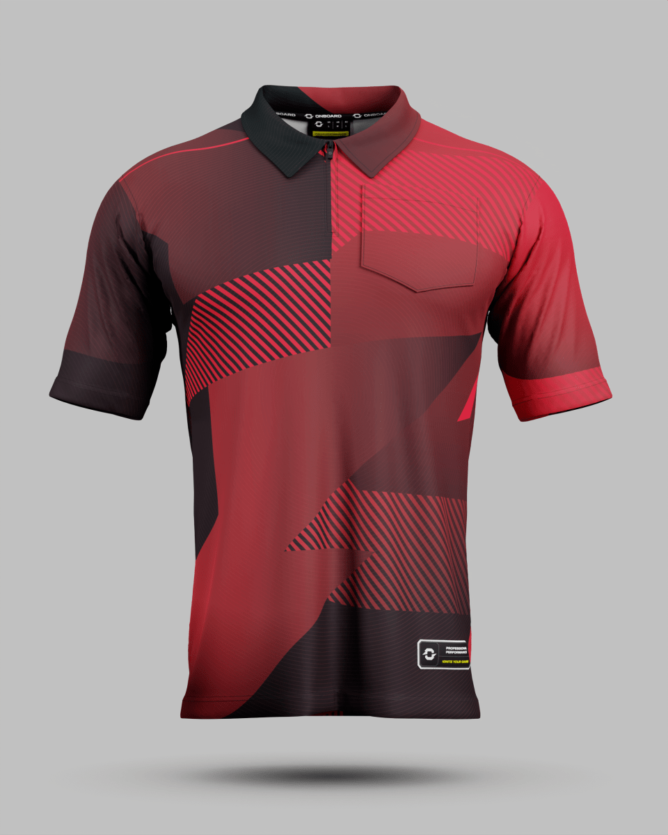 Surge 1/4 Zip Polo Collar Jersey With Pocket - Onboard Sportswear