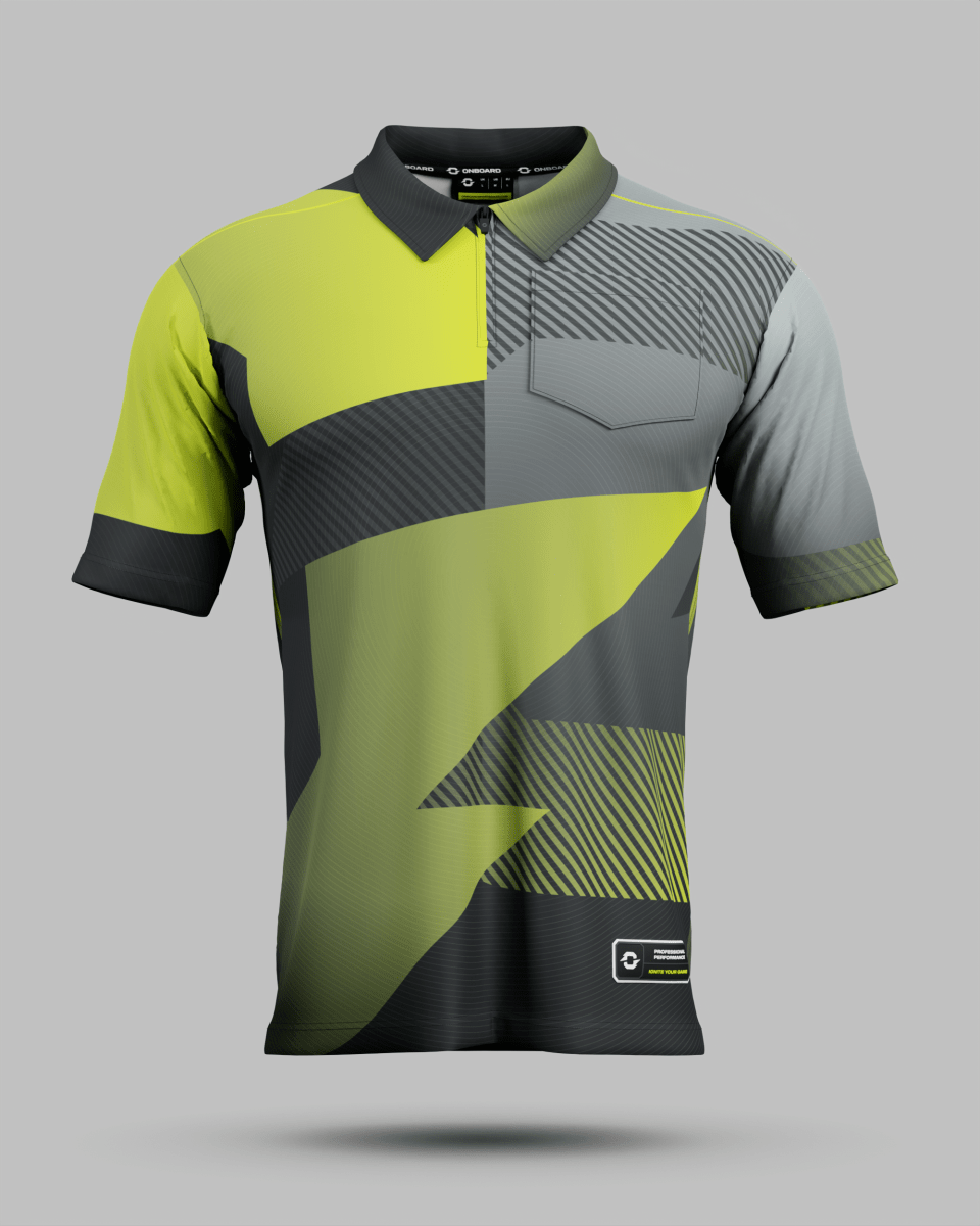 Youth Surge 1/4 Zip Polo Collar Jersey With Pocket - Onboard Sportswear