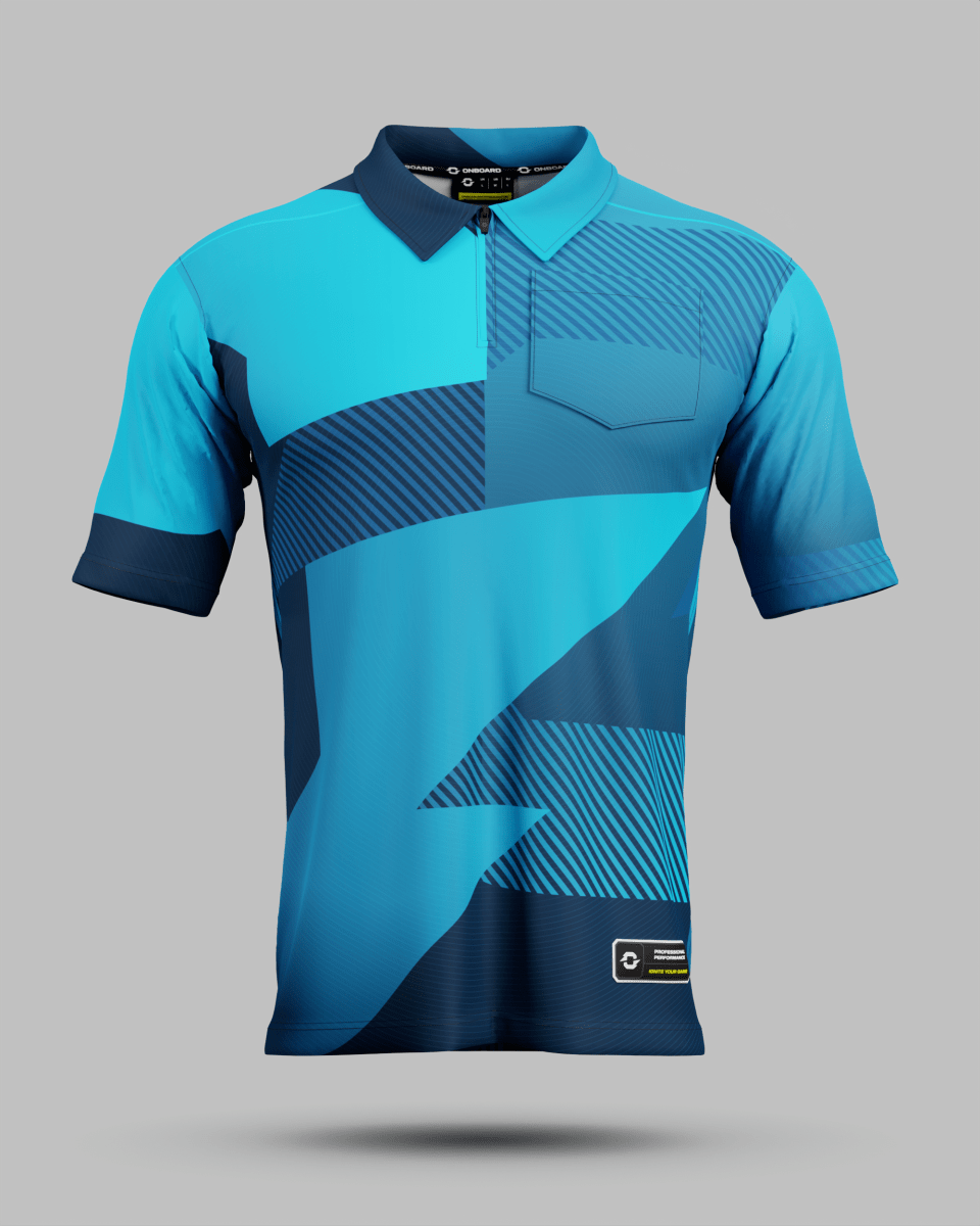 Youth Surge 1/4 Zip Polo Collar Jersey With Pocket - Onboard Sportswear