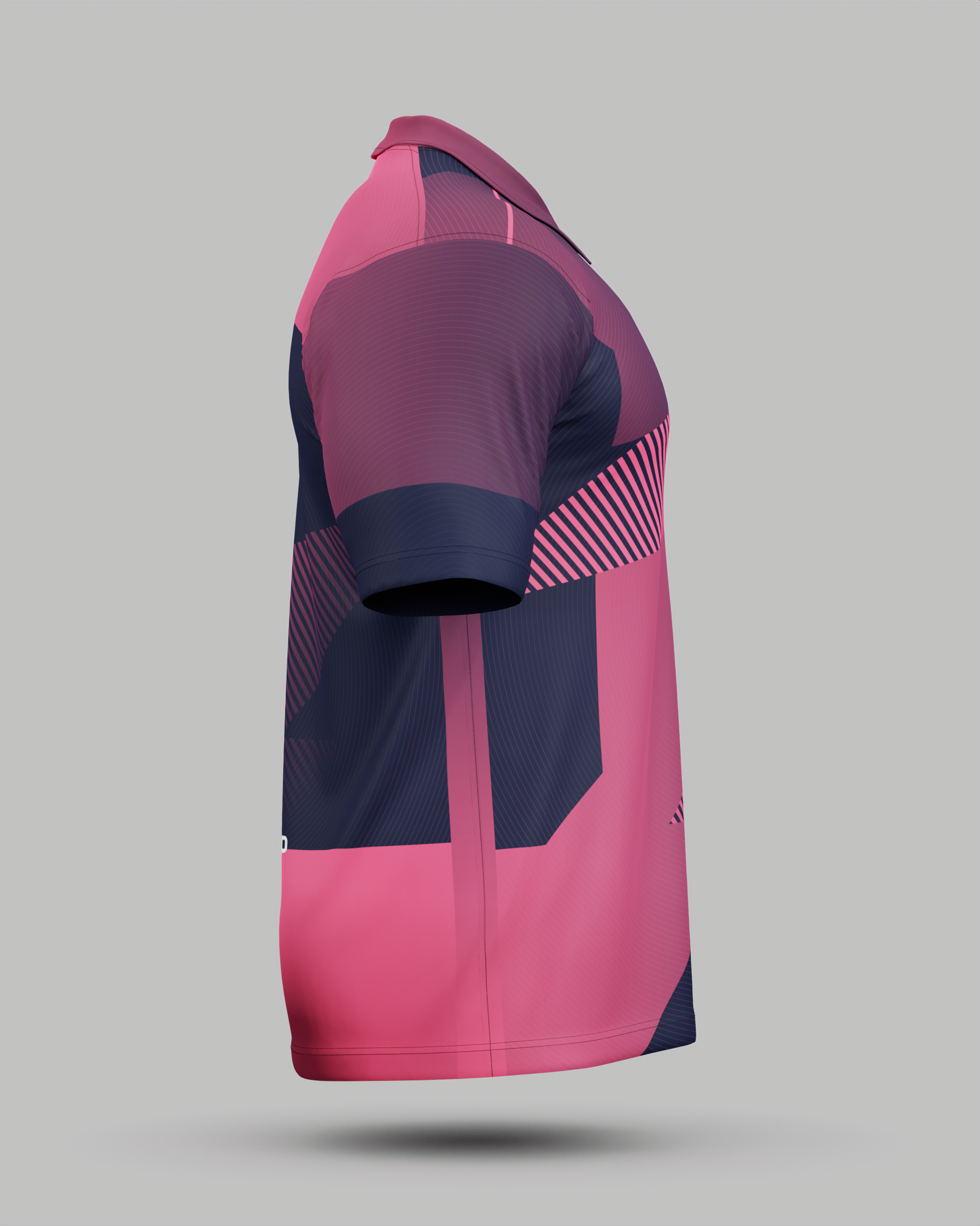 Surge 3 Button Polo Collar Jersey With Pocket