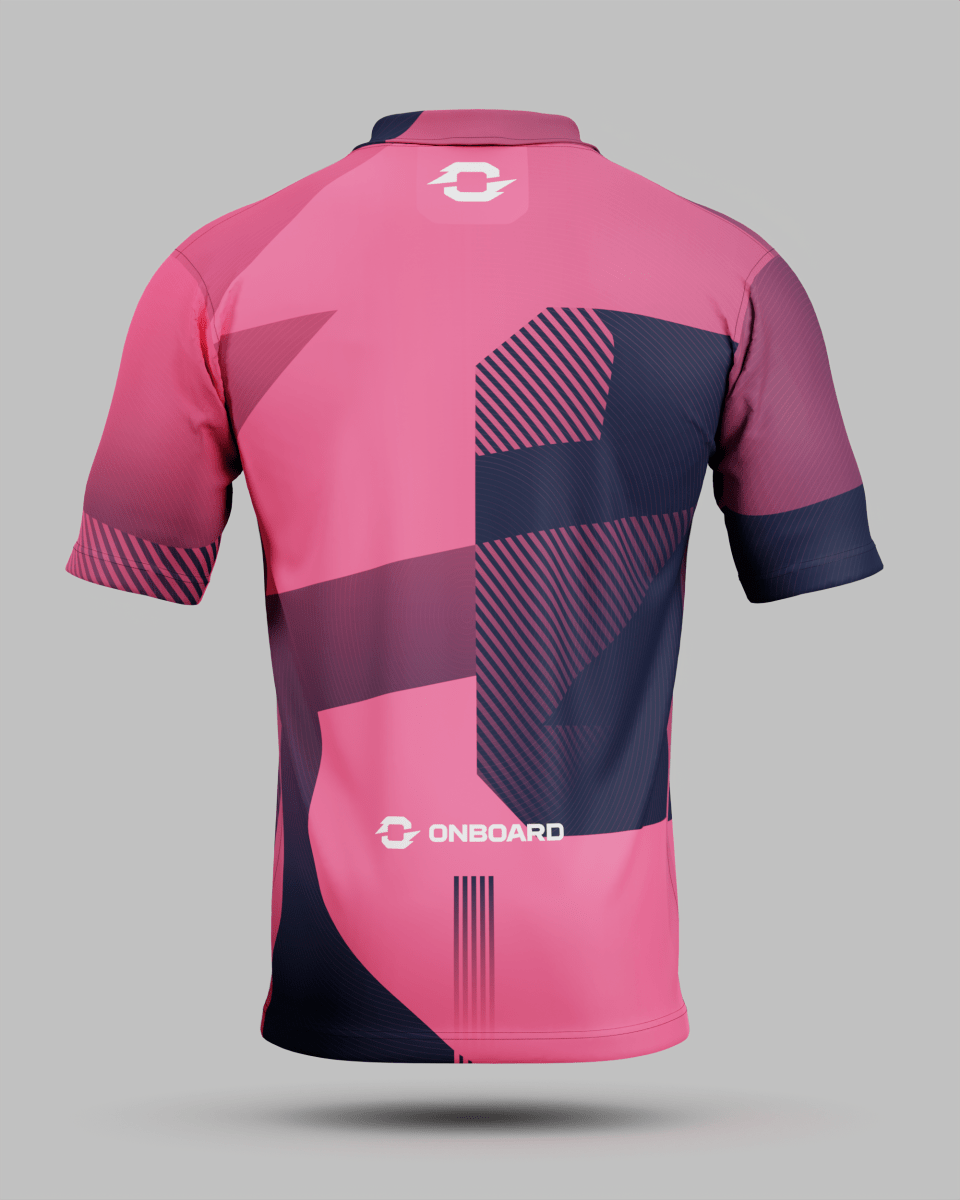 Youth Surge 3 Button Polo Collar Jersey With Pocket - Onboard Sportswear