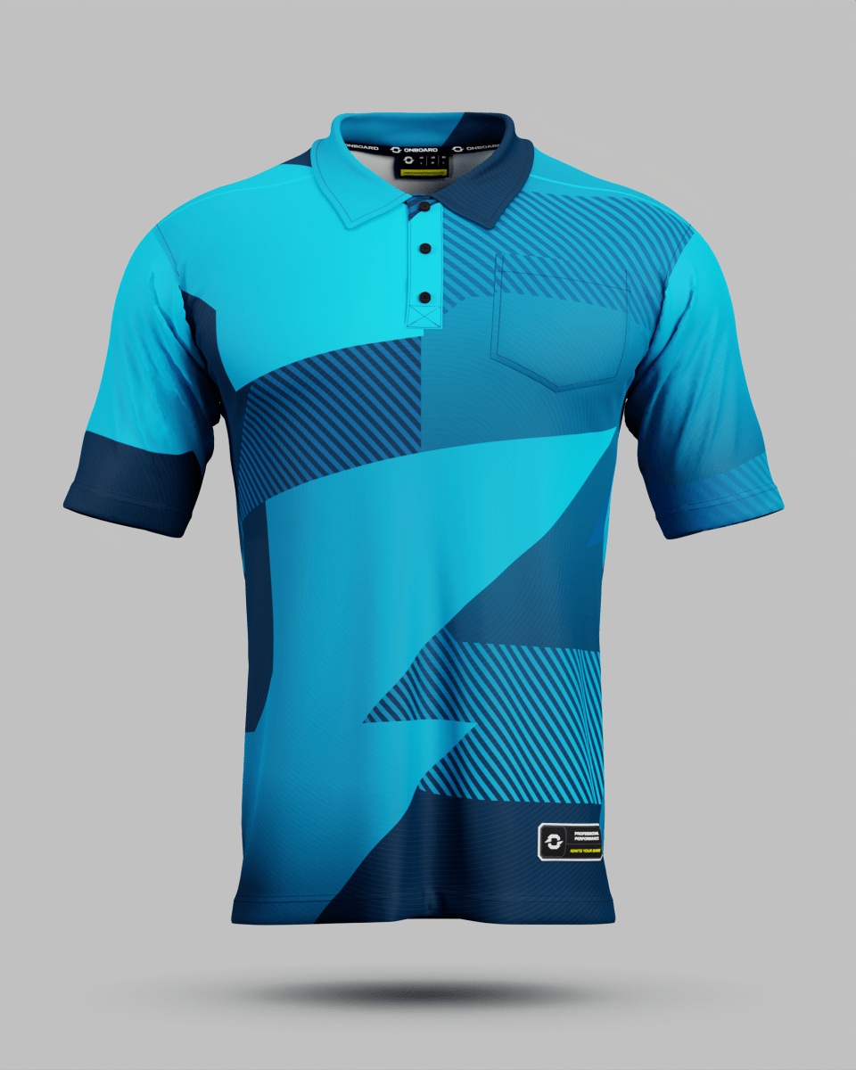 Surge 3 Button Polo Collar Jersey With Pocket - Onboard Sportswear