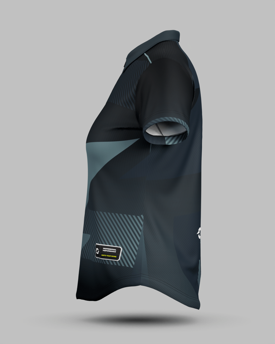 Womens Surge 1/4 Zip Polo Collar Jersey - Onboard Sportswear