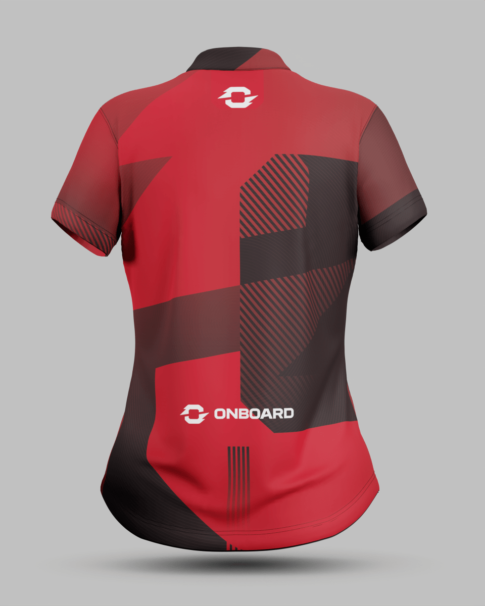 Womens Surge 1/4 Zip Pro Collar Jersey - Onboard Sportswear