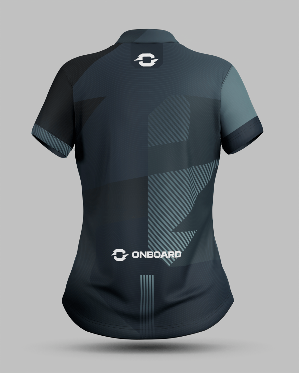 Womens Surge 1/4 Zip Pro Collar Jersey - Onboard Sportswear