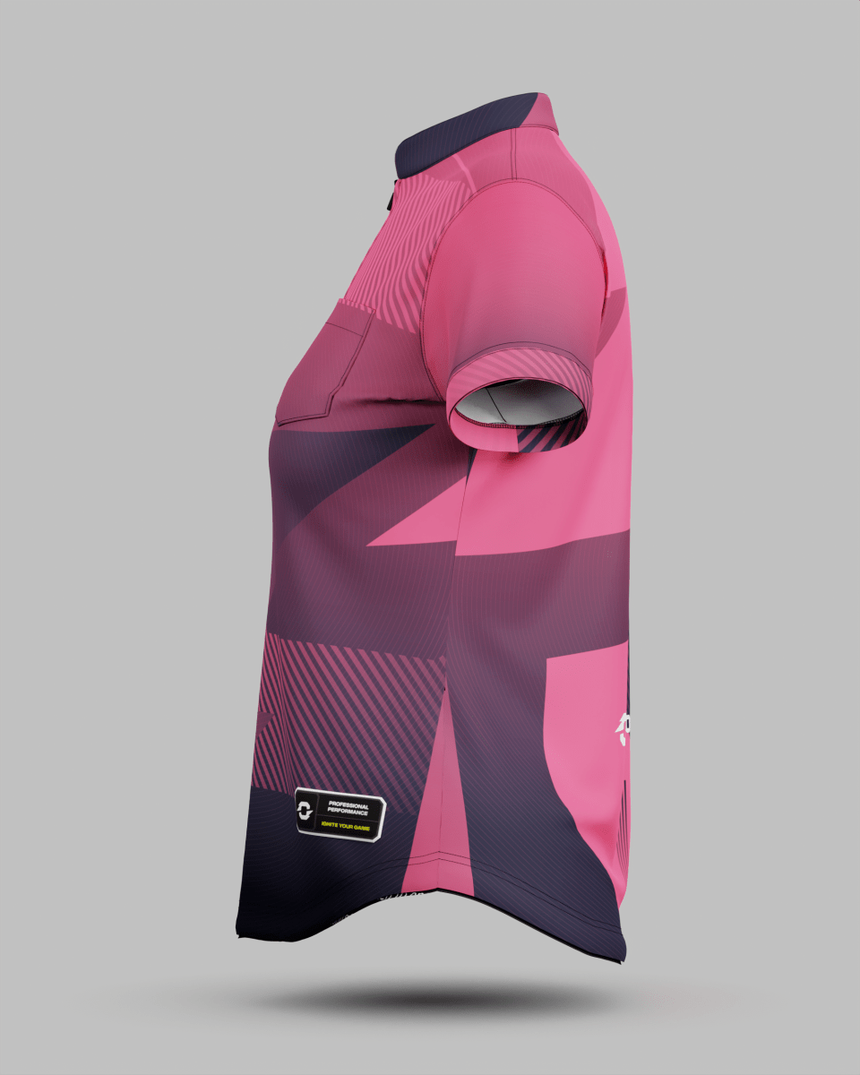 Womens Surge 1/4 Zip Pro Collar Jersey With Pocket - Onboard Sportswear