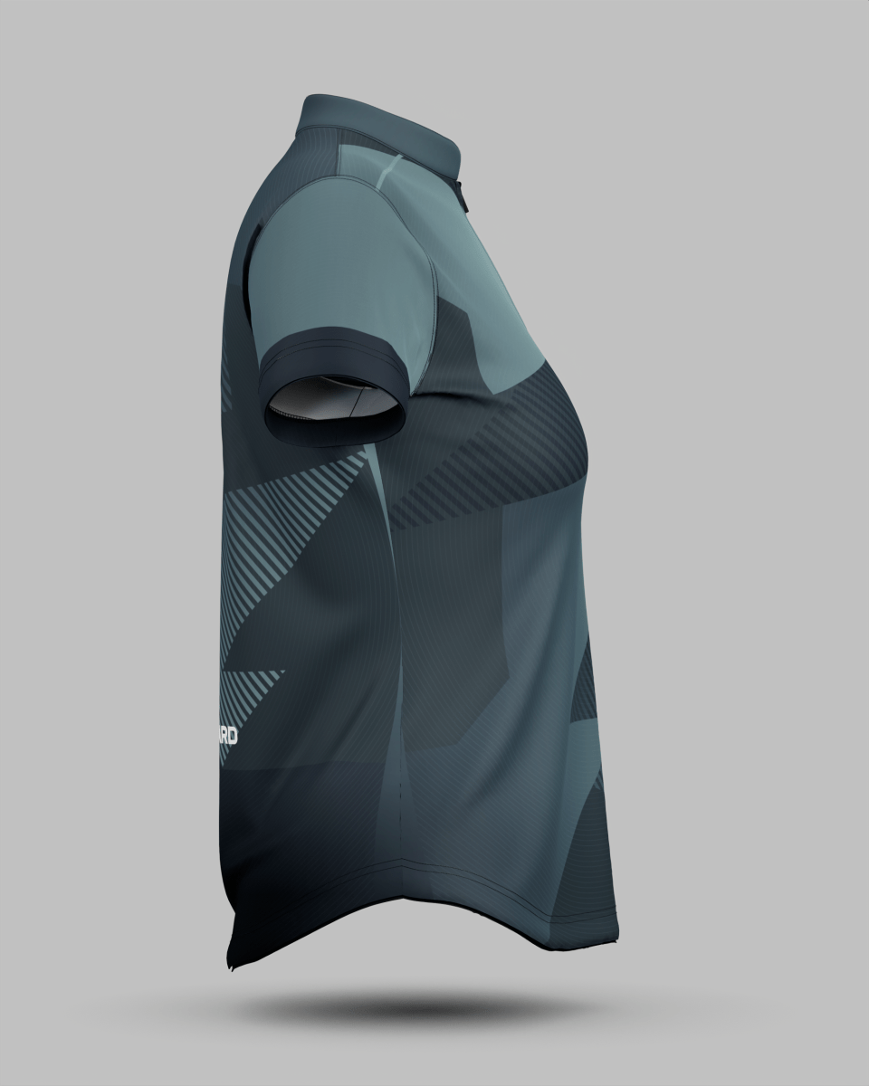 Womens Surge 1/4 Zip Pro Collar Jersey With Pocket - Onboard Sportswear