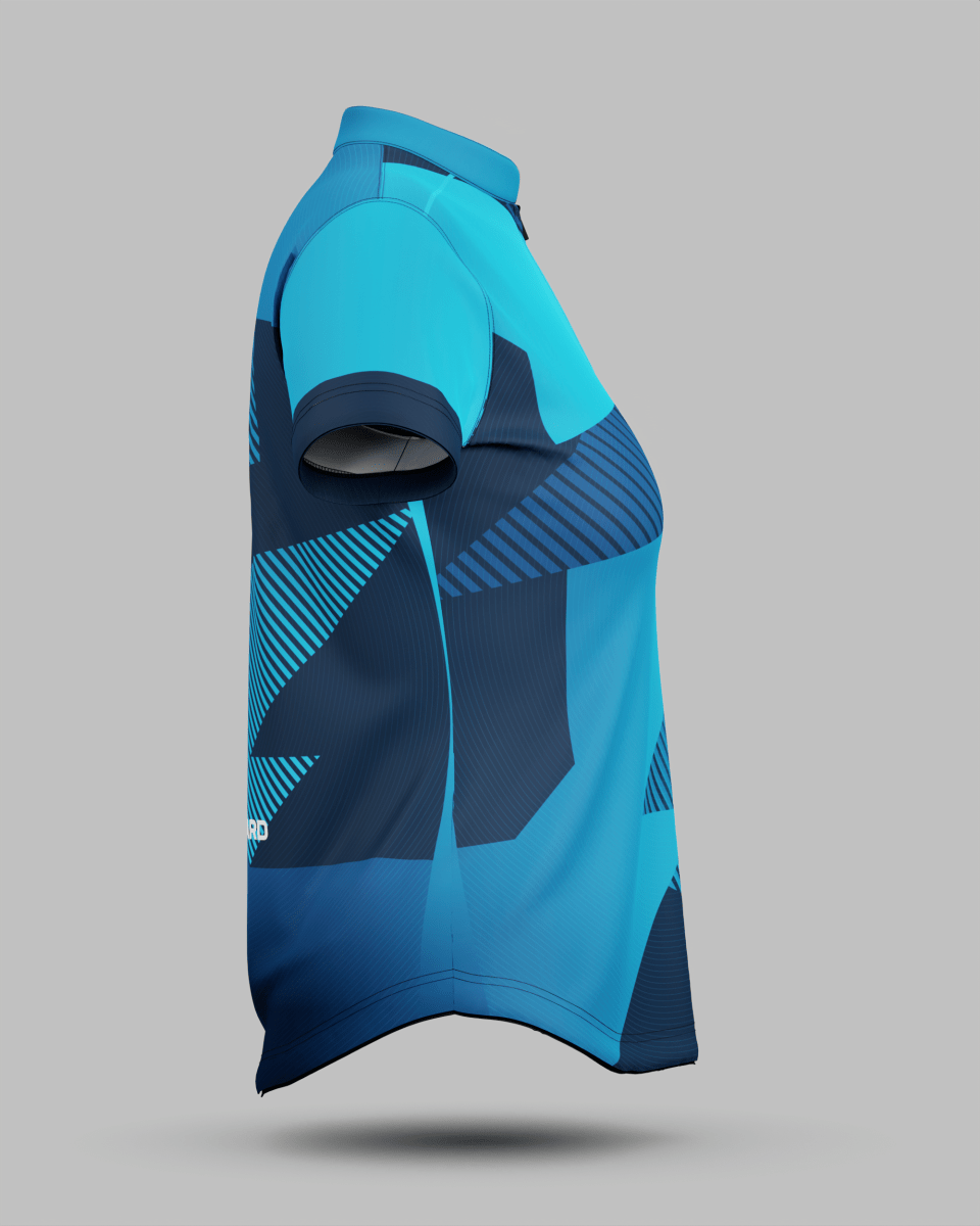 Womens Surge 1/4 Zip Pro Collar Jersey With Pocket - Onboard Sportswear