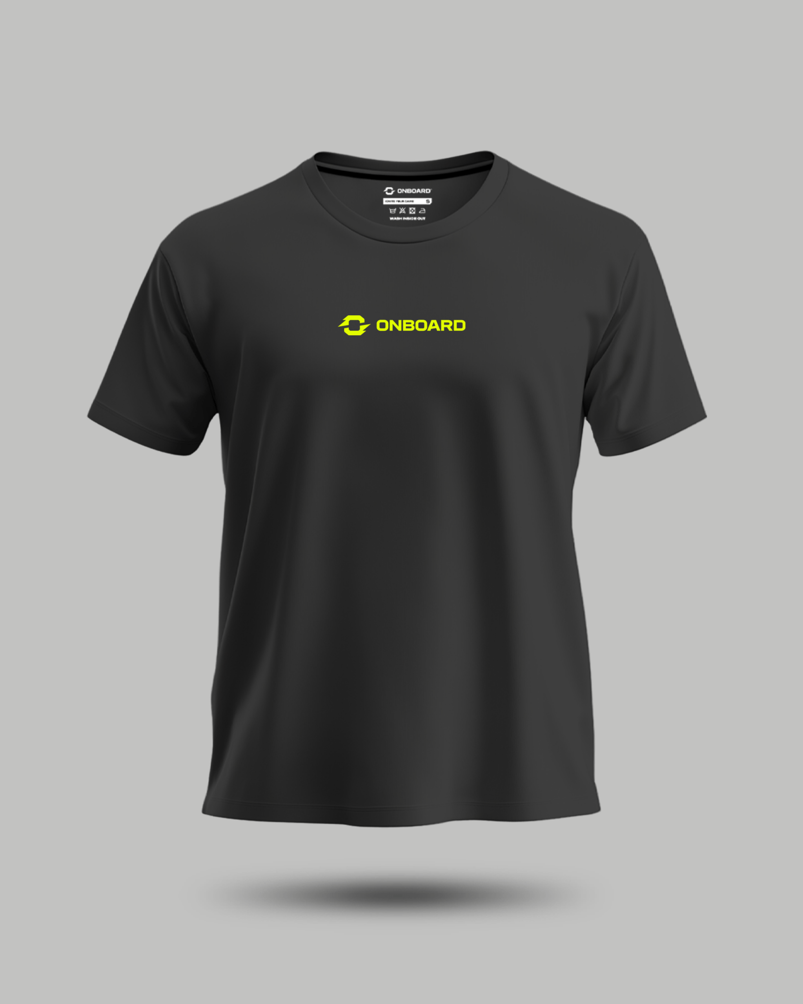 Tagline Tee Black - Onboard Sportswear