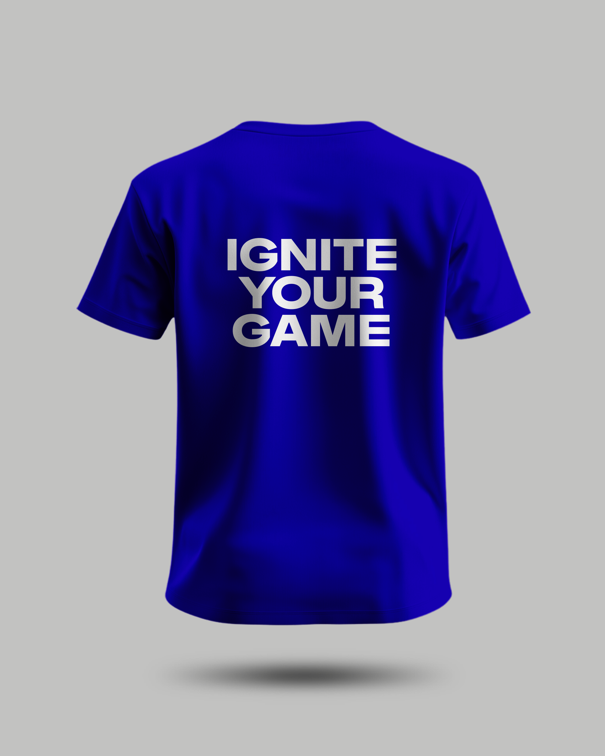 Tagline Tee Blue