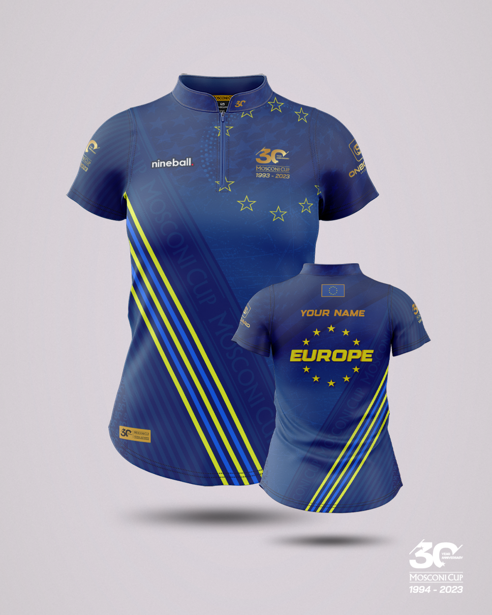 Team Europe 30th Anniversary Mosconi Cup Jersey - Womens