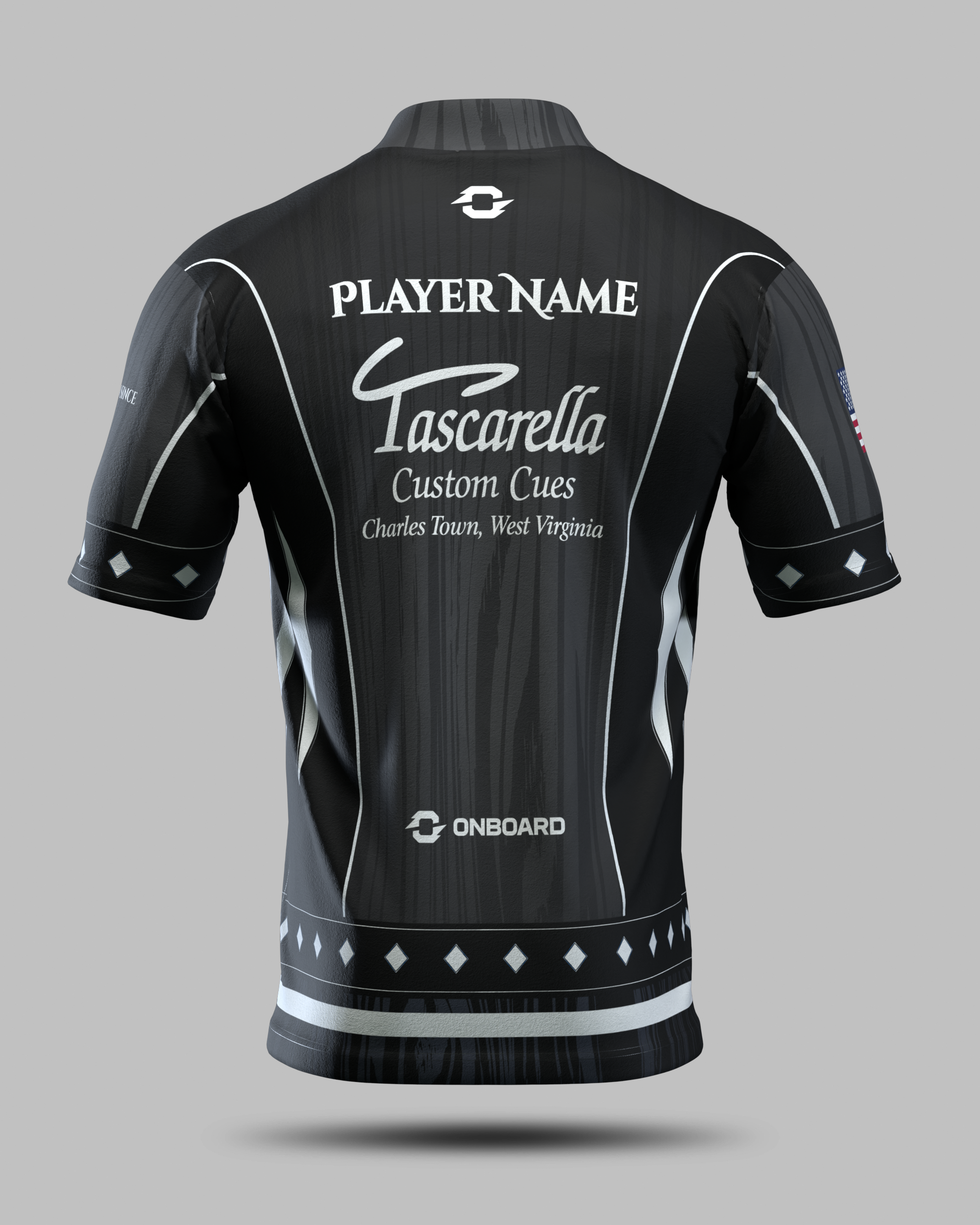 Tascarella Custom Cues Jersey Black