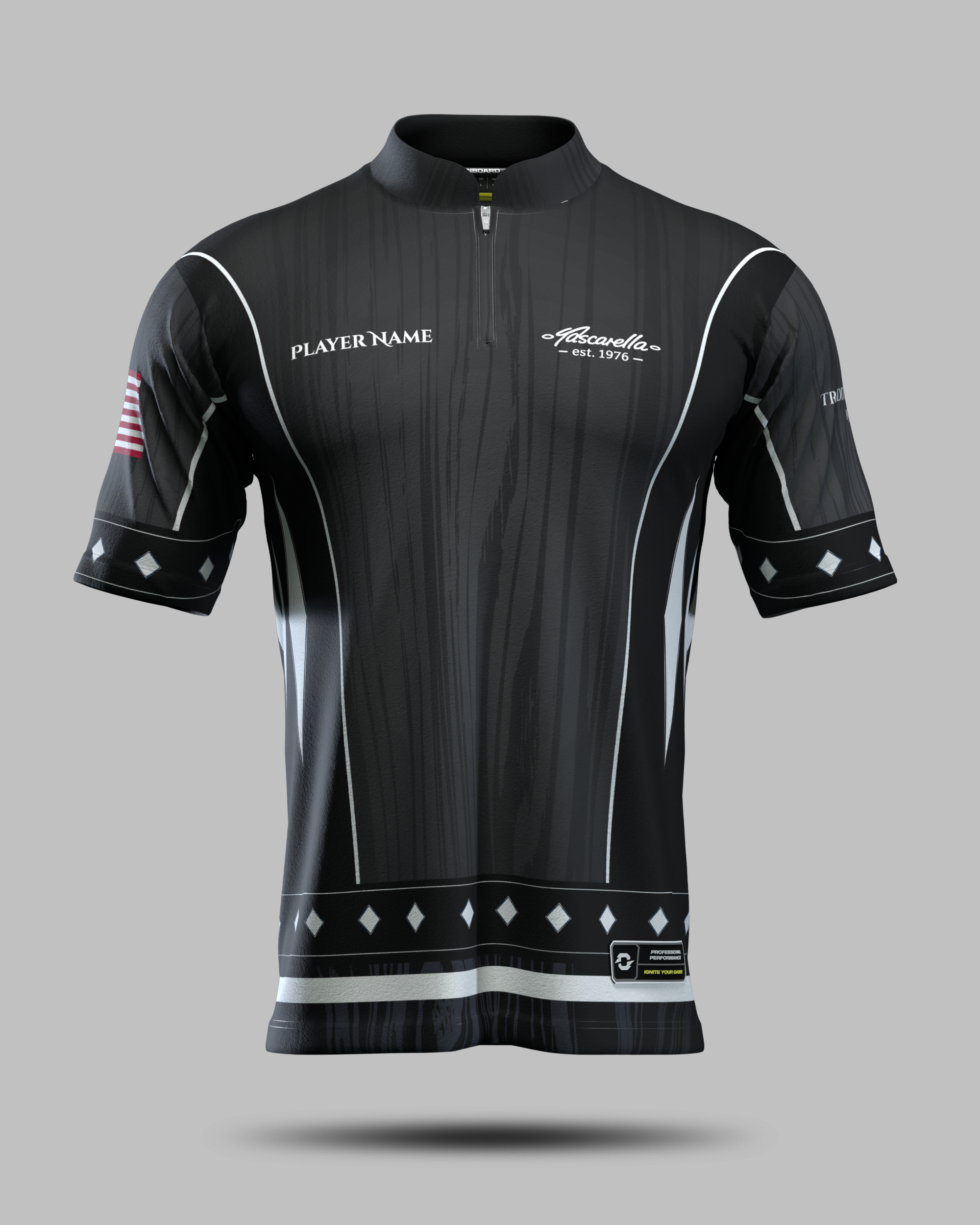 Tascarella Custom Cues Jersey Black
