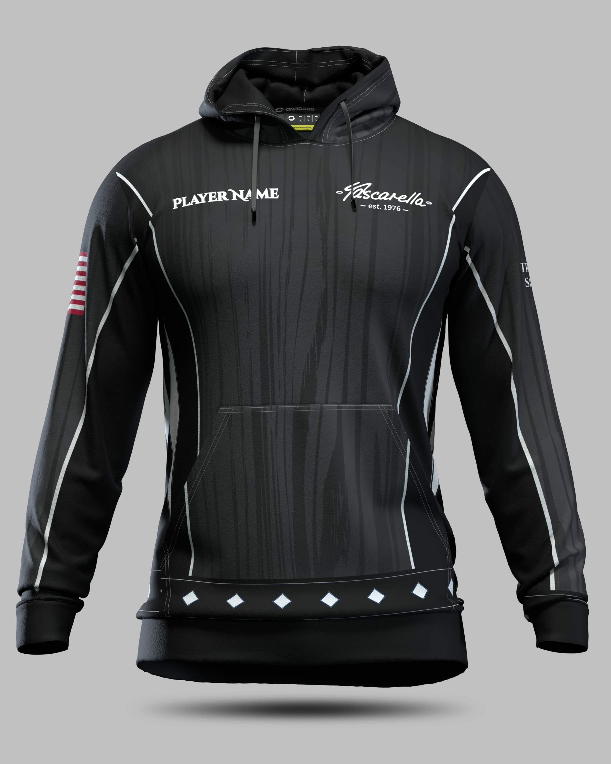 Tascarella Custom Cues Hoodie Black