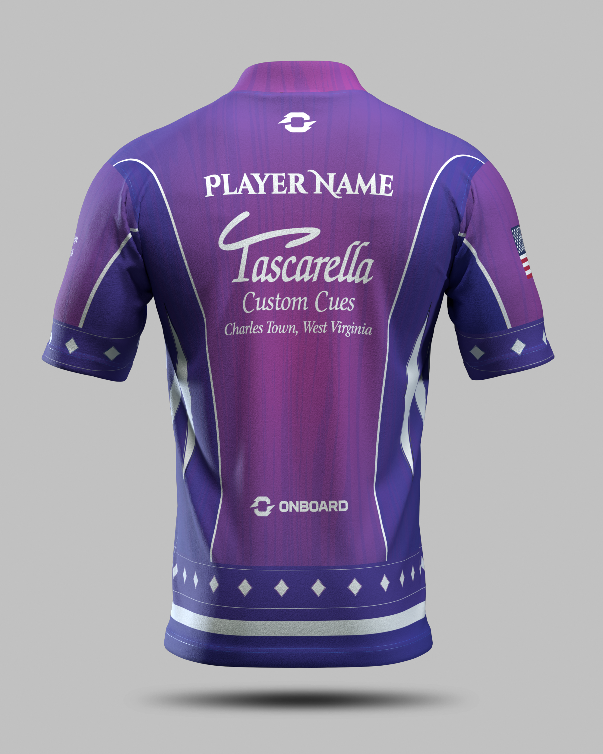 Tascarella Custom Cues Jersey Purple