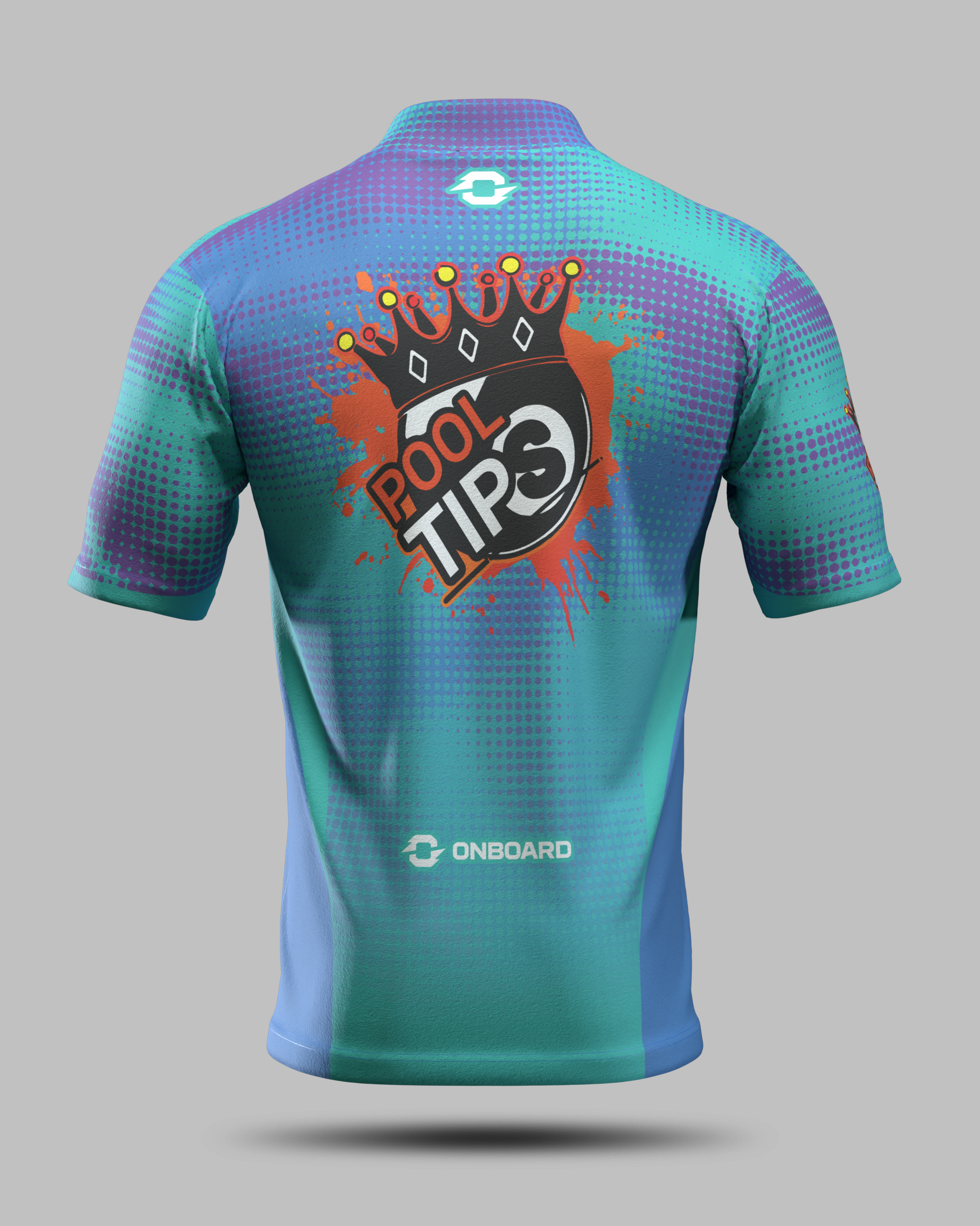 Official Pool Tips Jersey Turquoise