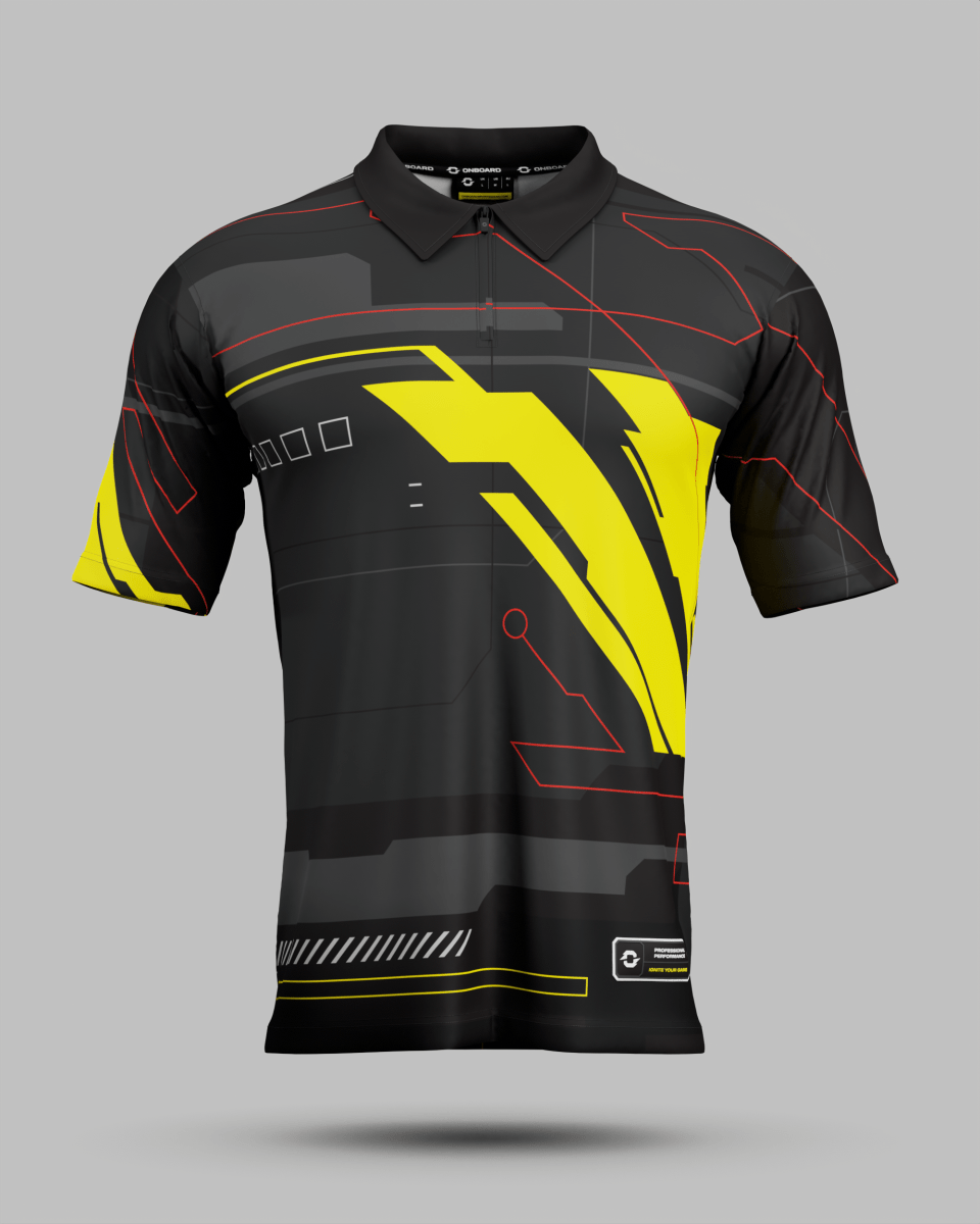 Youth Tokyo 2.0 1/4 Zip Polo Collar Jersey - Onboard Sportswear