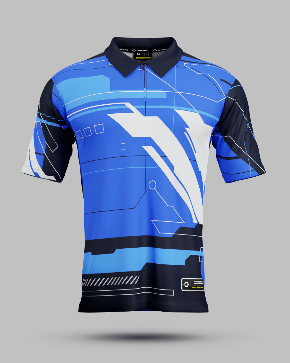 Tokyo 2.0 1/4 Zip Polo Collar Jersey - Onboard Sportswear