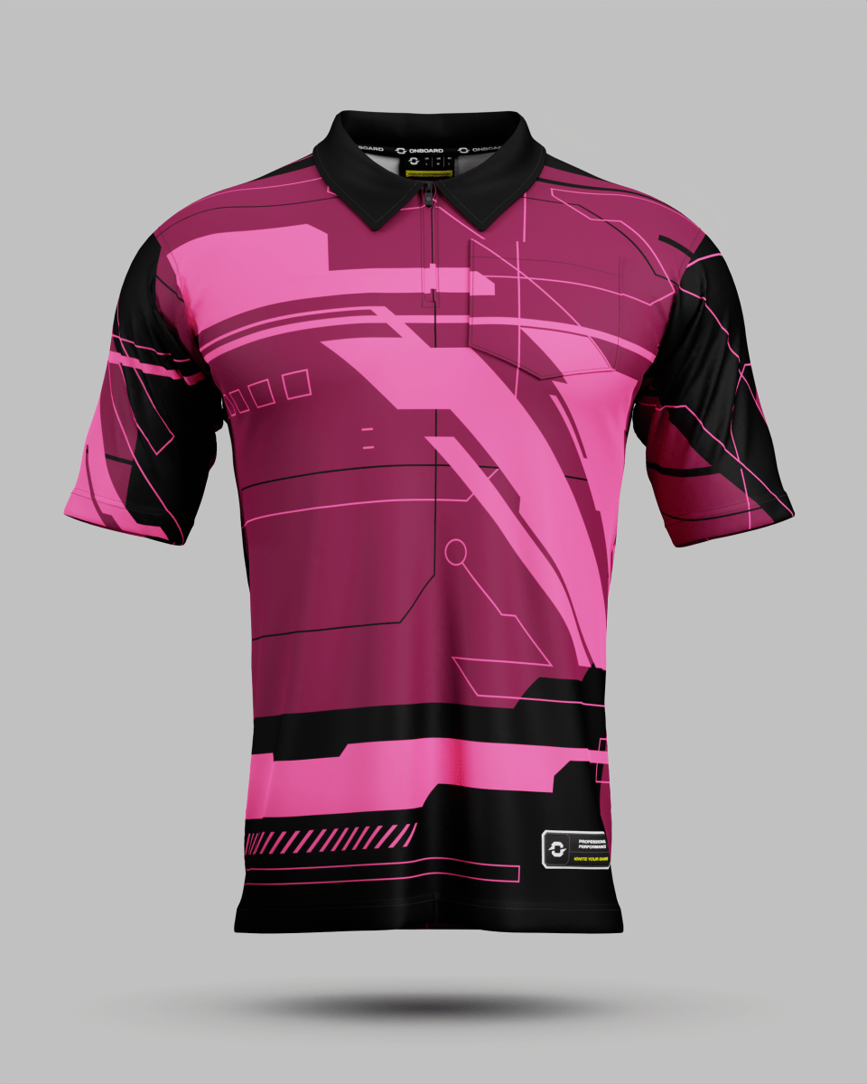 Tokyo 2.0 1/4 Zip Polo Collar Jersey With Pocket - Onboard Sportswear
