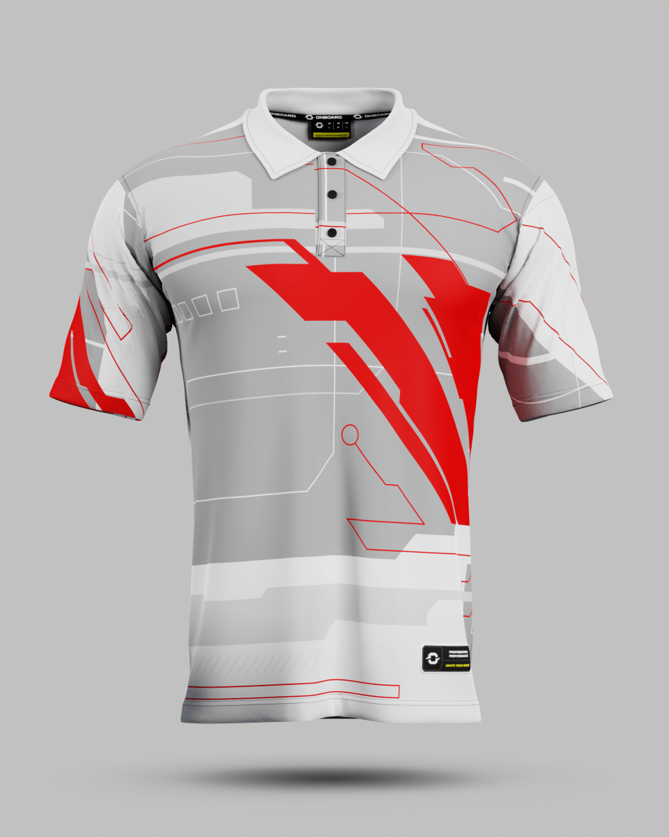 Youth Tokyo 2.0 3 Button Polo Collar Jersey - Onboard Sportswear