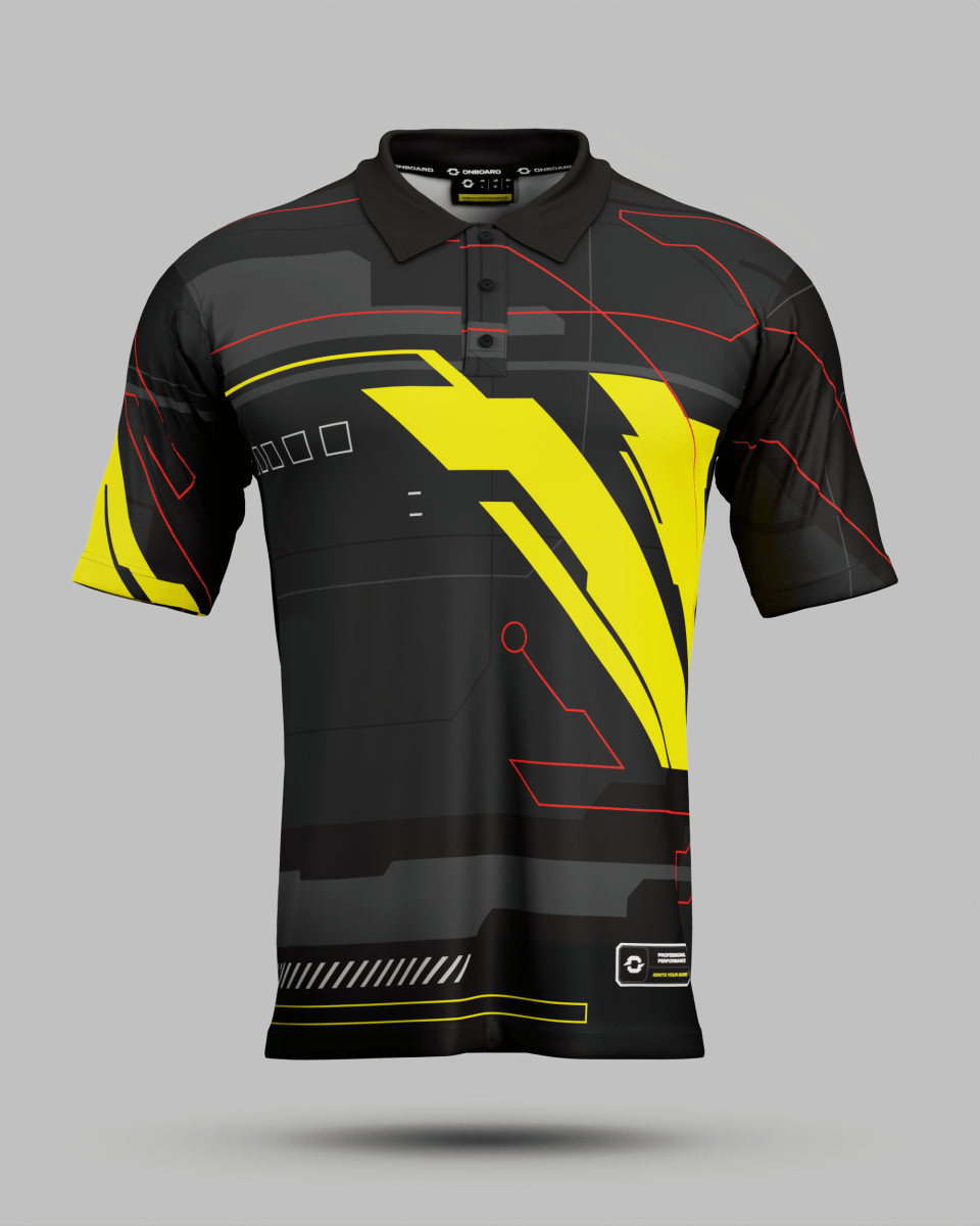 Youth Tokyo 2.0 3 Button Polo Collar Jersey - Onboard Sportswear