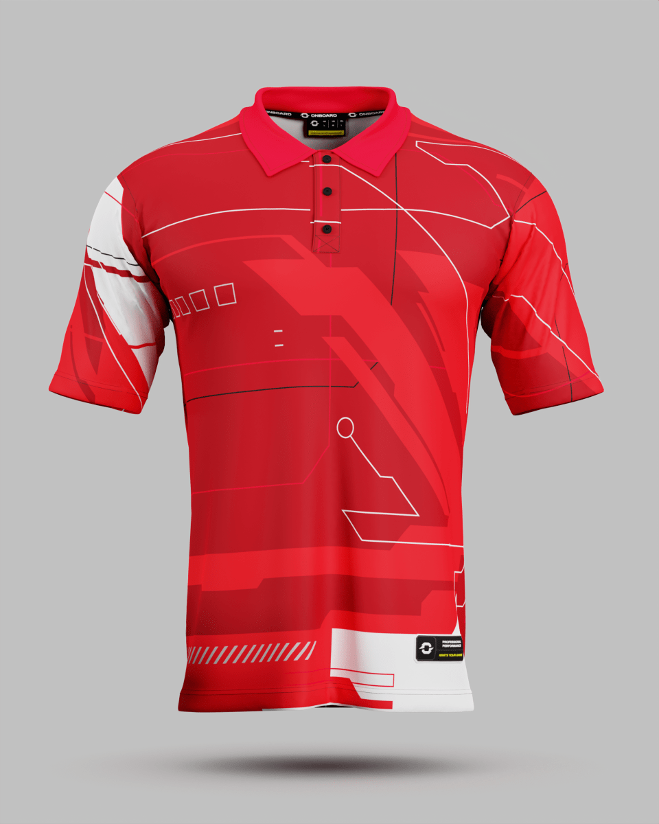 Youth Tokyo 2.0 3 Button Polo Collar Jersey - Onboard Sportswear