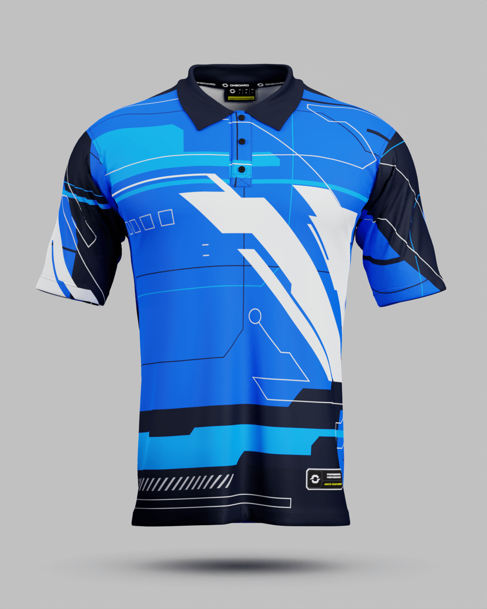 Youth Tokyo 2.0 3 Button Polo Collar Jersey - Onboard Sportswear