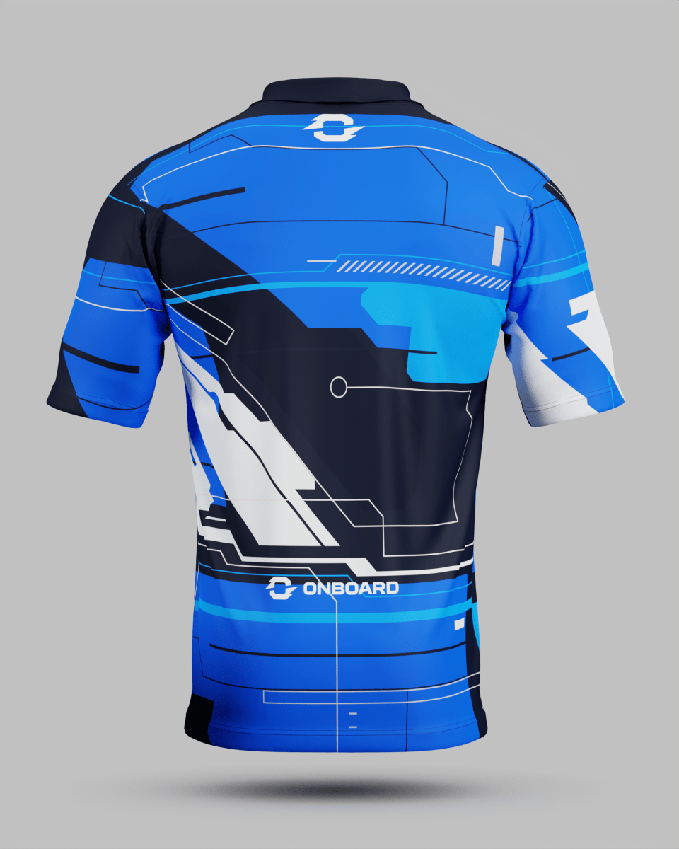 Youth Tokyo 2.0 3 Button Polo Collar Jersey With Pocket - Onboard Sportswear
