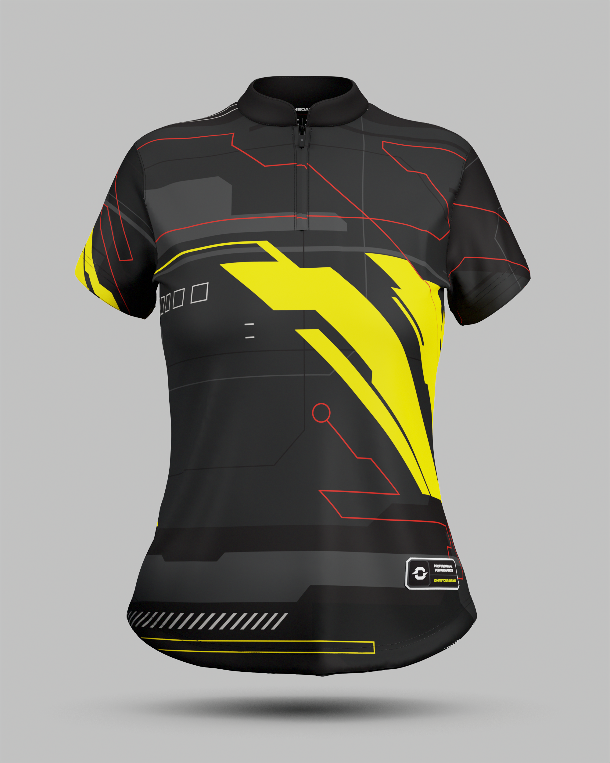 Womens Tokyo 2.0 1/4 Zip Pro Collar Jersey
